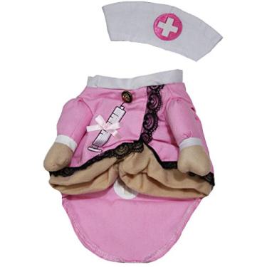 Imagem de Petitebella Fantasia rosa para filhotes de enfermeira (pequena)