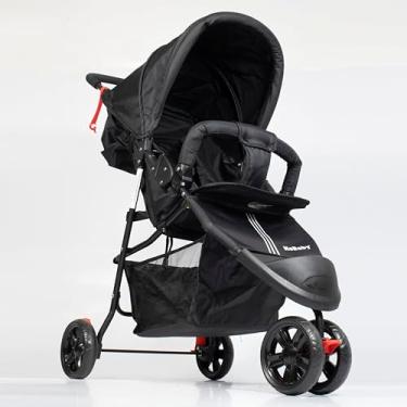 Imagem de Carrinho De Bebê Easygo Com Cesto 3 Rodas Passeio Até 15kgs - Kababy