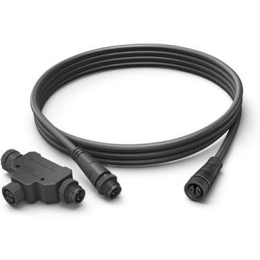 Imagem de Philips Hue 1748930VN Conector de cabo de 2,4 m e conector T, preto