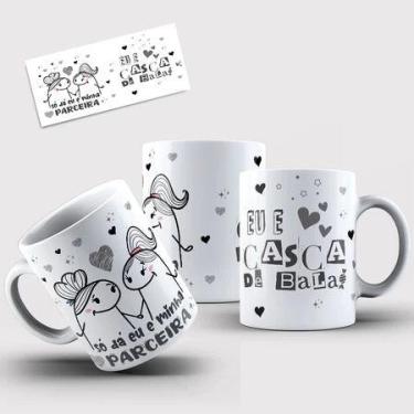 Imagem de Caneca personalizada flork amigas personalizadas vários modelos 325ml 