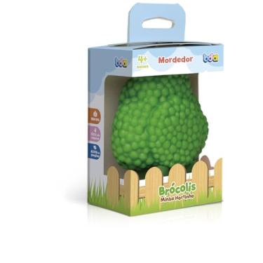 Imagem de Toyster - Minha Hortinha Brócolis Mordedor com Chocalho - Seguro e Divertido para Bebês - BDA