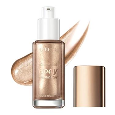 Imagem de MEICOLY Iluminador Corporal Líquido, Hidratante Com Brilho De Longa Duração, Óleo Suave E À Prova D'Água, Facial Glow, 40Ml/1,35 Fl Oz. #02 Ouro Rosa