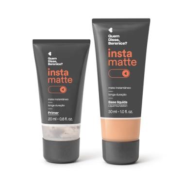 Imagem de Combo Instamatte Quem Disse, Berenice?: Primer Facial Líquido 20ml + Base Líquida 185F 30ml