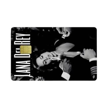 Imagem de Adesivos De Cartão De Crédito Em PVC Black Pink Lana Del Rey 4 Unidade