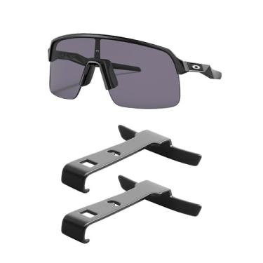 Imagem de Kygear 2 pares pretos de substituição para Oakley Sutro Lite OO9463 OO9463A/Sutro Lite Sweep OO9465/Sutro Lite Sweep ventilado