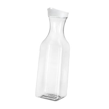 Imagem de WeiLaiKeQi Jarra de chá, jarra de água quente e fria de 1500ml, multifuncional, leve, recipiente para, garrafa de água para geladeira, chá de frutas de, Quadrado