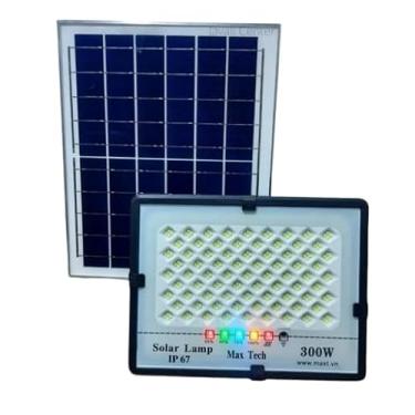 Imagem de Luminária Solar Holoforte 300w Refletor com Placa Solar Área Externa Casa Prova d'água IP 67 Outdoor
