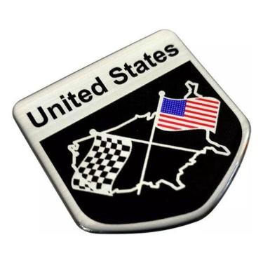 Imagem de Adesivo Emblema United States Usa Gm Chevrolet Ford Dodge