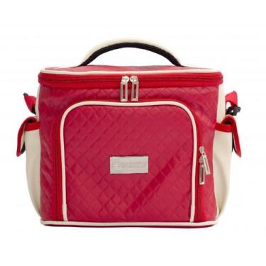 Imagem de Bolsa Térmica 3 Potes - Vermelha com Marfim Fit Model - Padrão: Único 