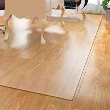 Imagem de Tapetes De Pvc Transparentes De Piso De 2 Mm De Espessura, Capa Protetora De Carpete Transparente Resistente Cortável, Tapetes De Corredor à Prova D'água Pa, 60CM X 200CM/2FT X6.6FT