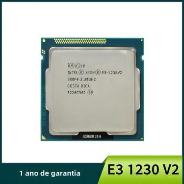 Imagem de Processador Intel Xeon E3 1230 V2 - 3.3 GHz, 4 Núcleos, LGA 1155