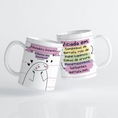 Imagem de Caneca xicara profissão flork educadora infantil 25EI
