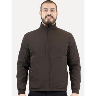 Imagem de Jaqueta Aramis Masculina Nylon Dupla Face Dark Brown Liquid Repeller Preta-Masculino