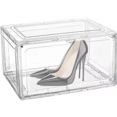 Imagem de Kit Sneaker Box Caixa Organizadora Tênis Acrílico Transparente(2 Peça)