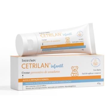 Imagem de Creme Preventivo De Assaduras Theraskin Cetrilan Infantil 40g