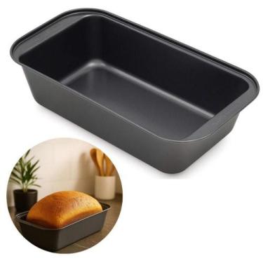 Imagem de Forma Pão Assadeira Retangular Antiaderente Aço Carbono - Baker's Secr