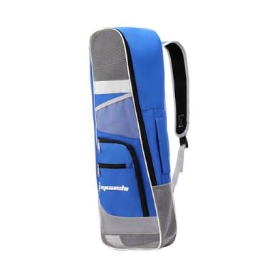 Imagem de oshhni Mochila de mergulho com snorkel, bolsa para equipamentos e nadadeiras, organizadora de ombro para atividades aquáticas, Azul