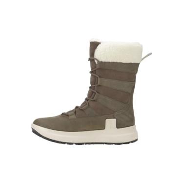 Imagem de ECCO Bota de neve feminina Solice Arctic impermeável, Argila escura, argila escura, 38