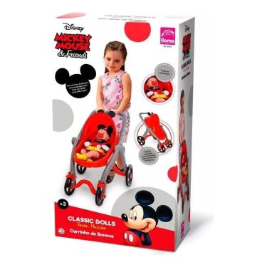 Imagem de Carrinho de Boneca - Classic Dolls - Mickey Mouse ROMA JENSEN