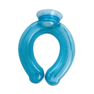 Imagem de Baoblaze Tubo de resfriamento para pescoço, bolsa térmica ergonômica e confortável para o verão, bolsa térmica versátil para água quente, para camping, pesca e, Céu Azul