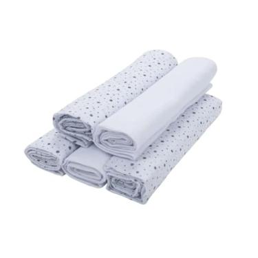 Imagem de FRALDA P/BEBE PRIME BABY JOY ESTAMPADO/LISO 80CMX80CM PCT C/05UN //POAS