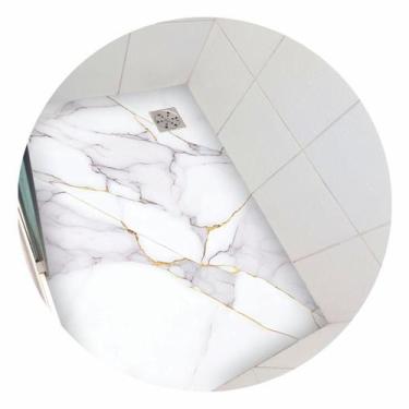 Imagem de Adesivo Piso Box Mármore Calacata Antiderrapante 1,20X0,80 - Colacomig