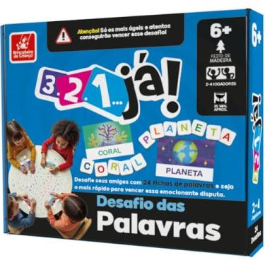 Imagem de Brincadeira de Criança 3.2.1... Já Desafio Das Palavras