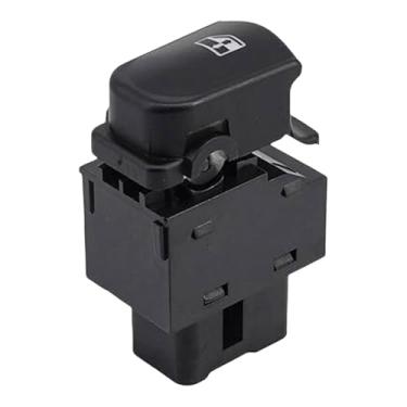 Imagem de KiBcsLic Interruptor de vidro elétrico preto 935802H000 Interruptor de controle de janela compatível com Elantra Sturdy Attachment Substituição Compacto