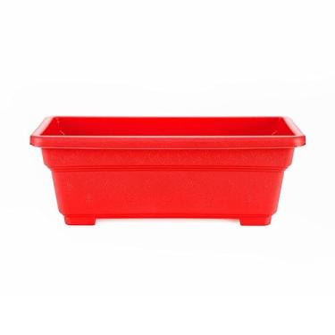 Imagem de Floreira Desli Vicenza Vermelha - 20 cm