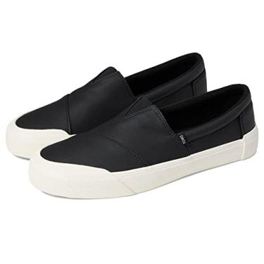 Imagem de TOMS Tênis slip-on, Tela fosca preta, 11