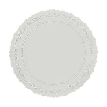 Imagem de Bothyi Jogo americano de silicone elegante, fácil de limpar, resistente ao calor, lavável, tapete de mesa de jantar antiderrapante para festas, mesa de, Cinza