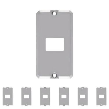 Imagem de 7 Tampa Condulete Alumínio Tomada Rj Medida 3/4 Sieg