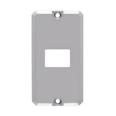 Imagem de Tampa Condulete Alumínio Tomada Rj Medida 3/4 Sieg