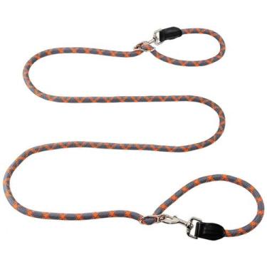 Imagem de Coleira para cães Hands Free Gihunk, 8,6 pés, nylon, laranja multifunc