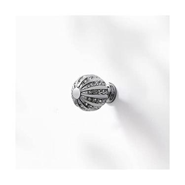 Imagem de Puxador de porta deslizante AAPIE Maçaneta de mesa de cabeceira puxadores de diamante puxadores de diamante puxador de gaveta de móveis de furo único acessórios de decoração de ferragens maçaneta de