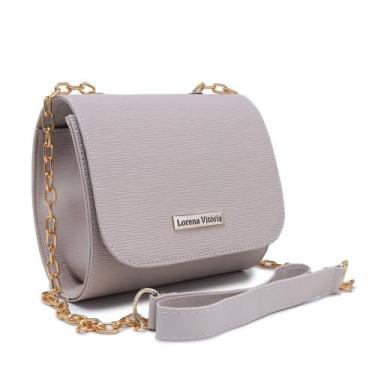 Imagem de Bolsa Alça Transversal Femenina - zbolsas, Marfim