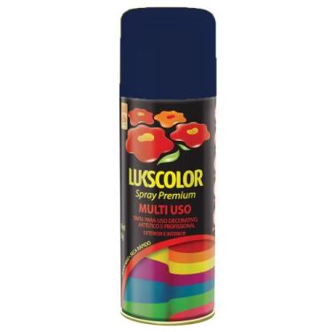 Imagem de Tinta Spray Lukscolor Mult Azul Metálico 400ml