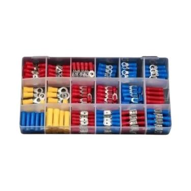 Imagem de Kit De Terminais Elétricos Isolados 102/280/300/480pcs Conectores De T