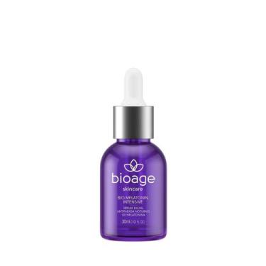 Imagem de Sérum Facial Antifadiga Noturno de Melatonina Hidratante 30ml - Bioage