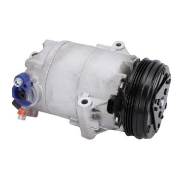 Imagem de KIMISS Compressor de Ar Condicionado 5U0820803 Operação Silenciosa Operação Automotiva AC Substituição de Compressor de Alto Desempenho Estrutura de Alumínio Durável para o de Ar