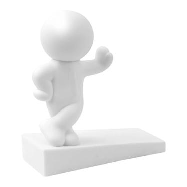 Imagem de MotiveTech Batente de porta bonito protege seus pisos, portas, suporte de porta, cunha decorativa para batente de porta para loja, dormitório residencial, Style B