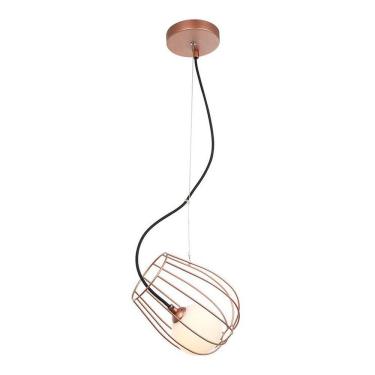 Imagem de Pendente Aramado Depot 1Lxg9 Cobre Casual Light Qpd1344