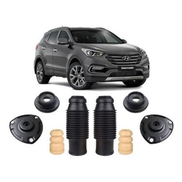 Imagem de 2 Kit Coxim Amortecedor Dianteiro Santa Fé 2.4 2011 2012 13