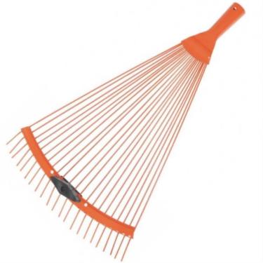 Imagem de Vassoura Para Folhas Regulável Sem Cabo - 77831-221 - Tramontina Vassoura Jardim Met Reg 22d S-cabo Tramontina