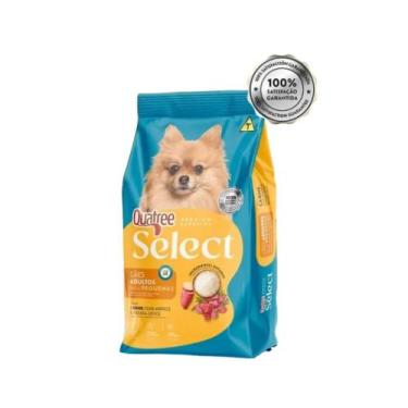 Imagem de Ração Quatree Select para Cães Adultos Raças Pequenas Carne 15kg - GRA
