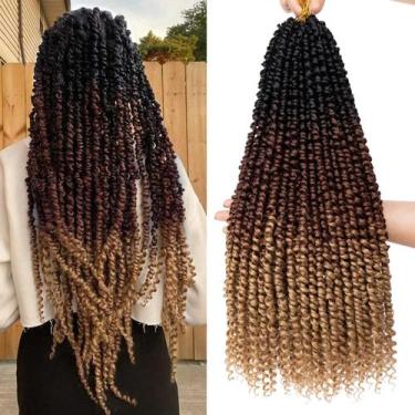 Imagem de Crochet Hair Leeven Pretwisted Passion Twist 22 cm, 8 pacotes