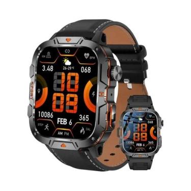 Imagem de Relógio Inteligente Masculino Com Chamada Bluetooth, Monitor De Fitnes
