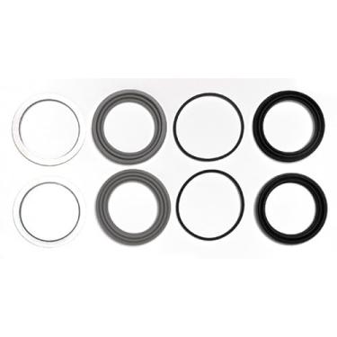 Imagem de ACDelco Kit profissional 18H112 de freio a disco frontal e kit de vedação com botas e vedações