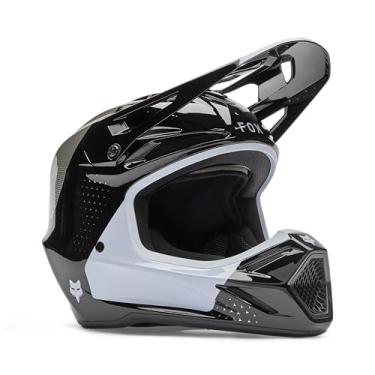 Imagem de Fox Racing Capacete unissex V3 Tine Motocross Dirt Bike, preto, PP