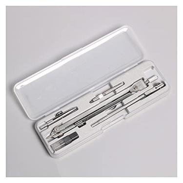 Imagem de Bússola de desenho, bússola, matemática, desenho profissional, artigos de papelaria, exames, engenharia, ferramenta de desenho, conjunto de bússola, compasso de desenho de metal (tamanho: A)